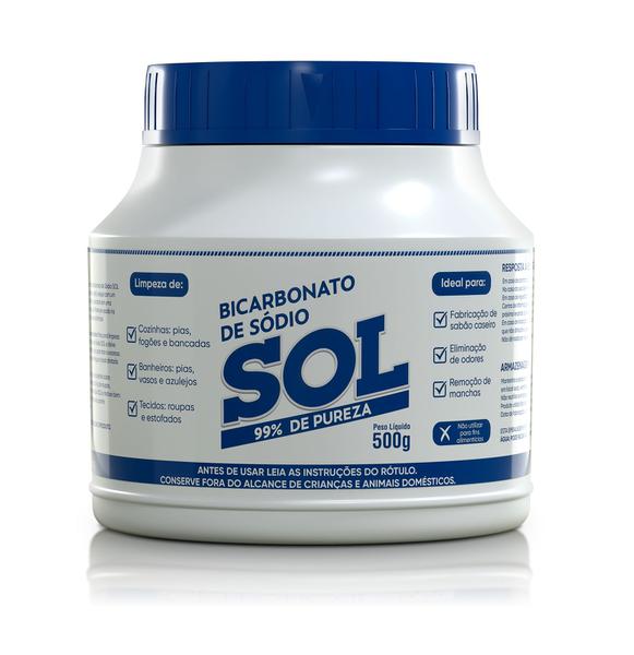 Bicarbonato De Sodio Sol 500 g Pote