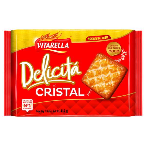 Biscoito Delicita Cristal Vitarella 414g