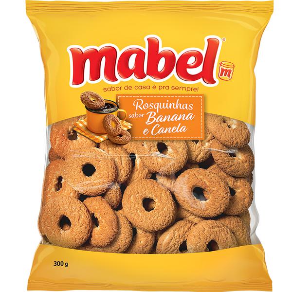 Biscoito Mabel Rosq. Banana/Canela 300g