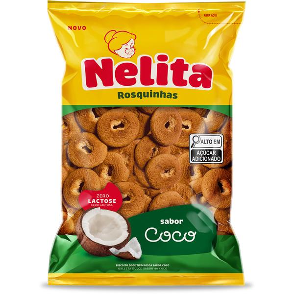 Biscoito Nelita Rosquinha Coco 500g