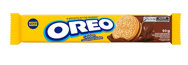 Biscoito Oreo Golden Chocolate 90g
