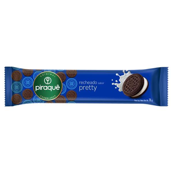 Biscoito Rech. Piraque Pretty 76g