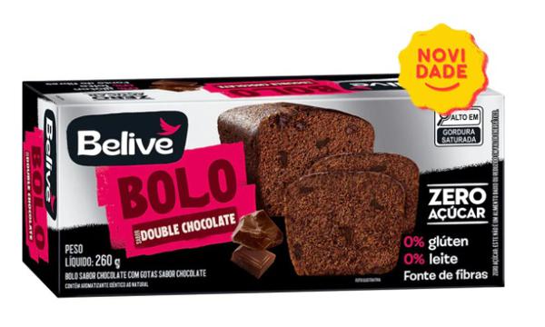 Bolo Belive Double Choc.S/Ac.Zero Lactose 290g