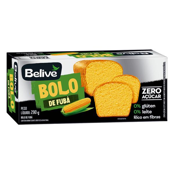 Bolo Belive Fuba S/Ac.Zero Lactose 290g