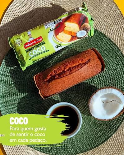 Bolo Delicias Do Trigo Coco 200g