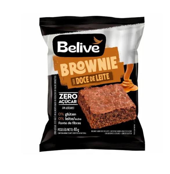 Brownie Belive Doce Leite Zero Ac.S/Glut.40g