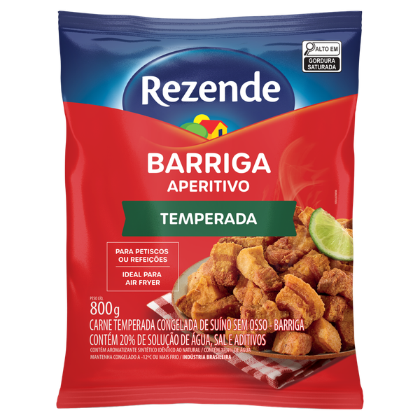Carne Suina Barriga Rezende Aperitivo 800g