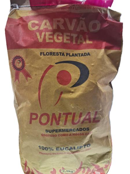 Carvao Vegetal Pontual 2.500 Kg