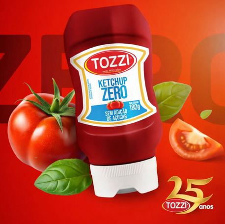 Catchup Tozzi Zero 180g