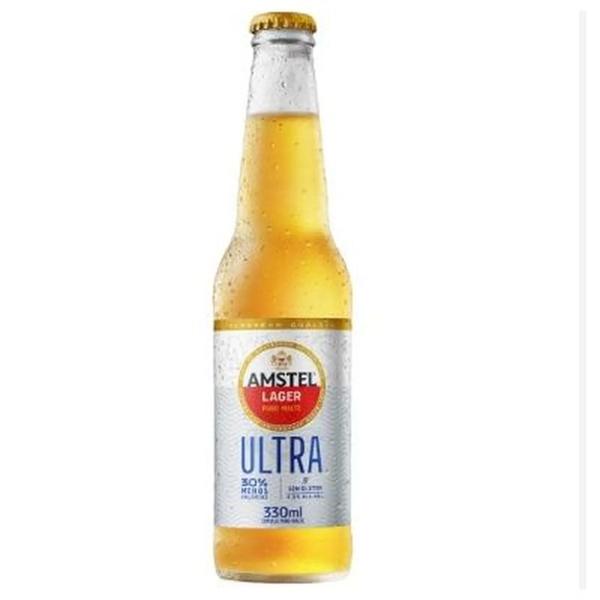 Cerveja Amstel Ultra Puro Malte Long Neck 330ml