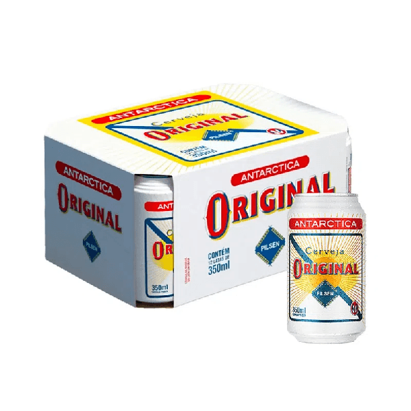 Cerveja Antarctica Original Lata 350 Ml 12x1
