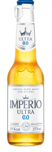 Cerveja Imperio Ultra Zero S/Gluten Long Neck 275 Ml