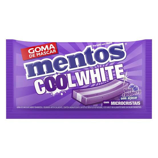 Chiclete Mentos Cool White Blueberry 8 5g
