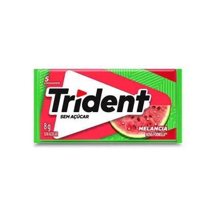 Chiclete Trident Melancia Un