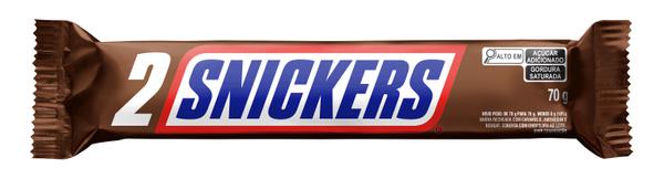 Chocolate M&m Snickers 2 Barras Original 70g