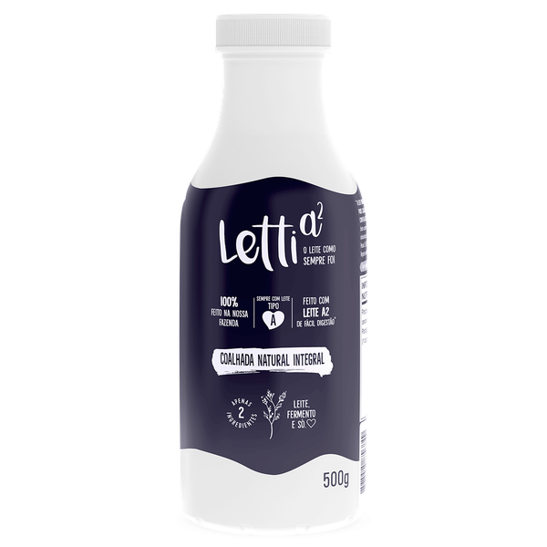 Coalhada Letti Natural 500g