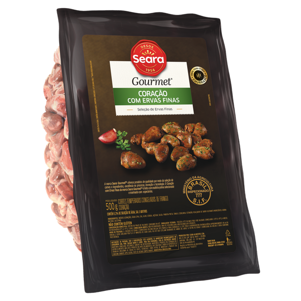 Coracao De Frango Seara Temp.Ervas 500g
