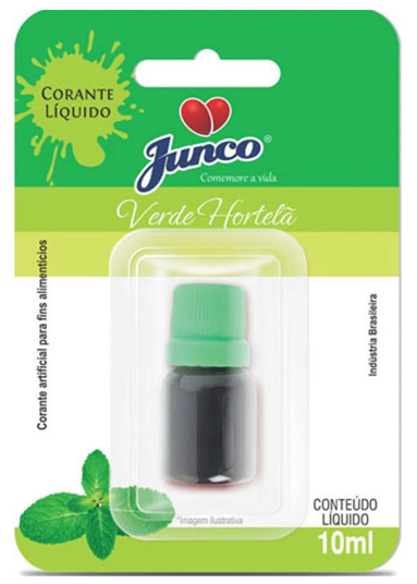 Corante Junco Liquido P/ Alimentos Verde 10ml