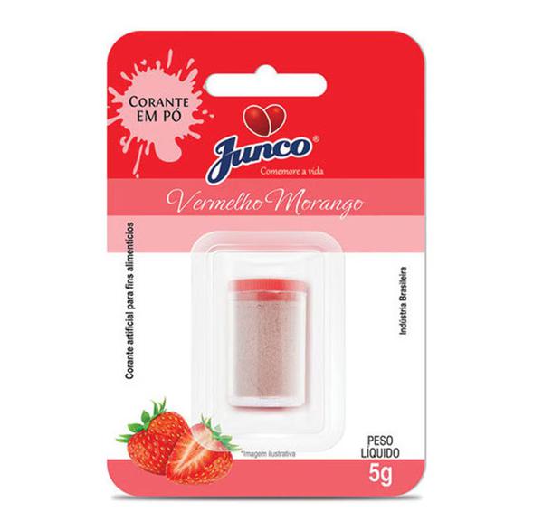 Corante Junco Po p/ Alimentos Verm. 5 Gr