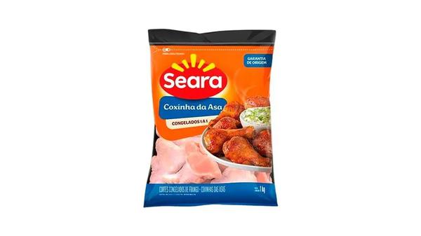Coxinha Asa Frango Seara Iqf 1kg
