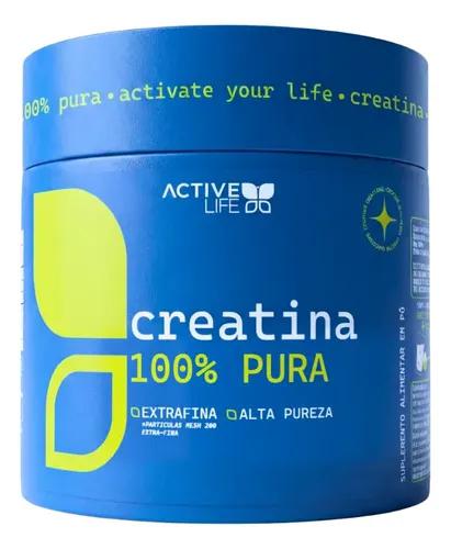 Creatina Active Life 100% Pura 300g Pote