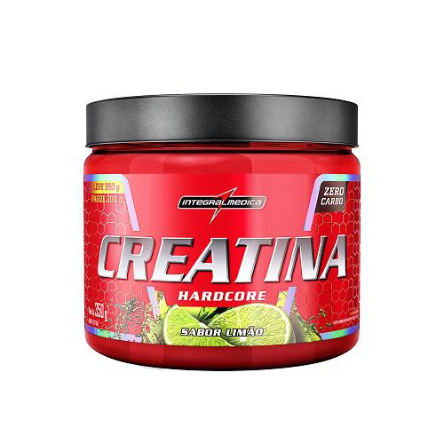 Creatina Hardcore Sabor Limao 350g