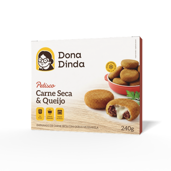 Disquinho Carne Seca Dona Dinda 240g