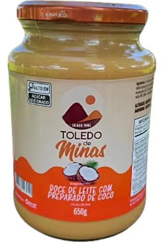 Doce De Leite Toledo C/Coco 650g
