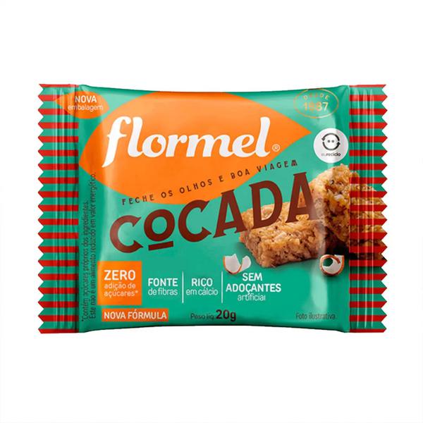 Doce Flormel Frut. Cocada Zero 20g