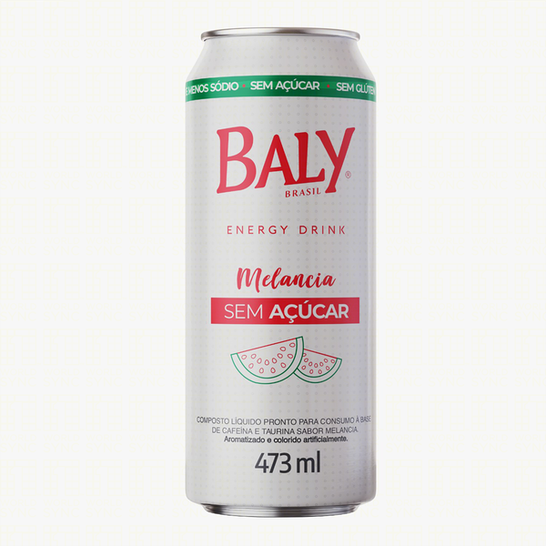 Energetico Baly Melancia S/Acucar 473ml