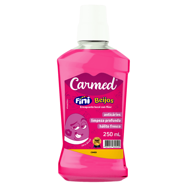 Enxaguante Bucal Carmed Beijos 250 Ml
