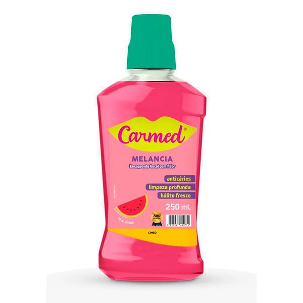 Enxaguante Bucal Carmed Melancia 250 Ml