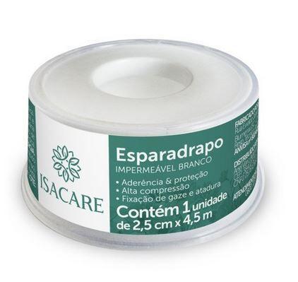 Esparadrapo Isacare Branco 2 5x4 5