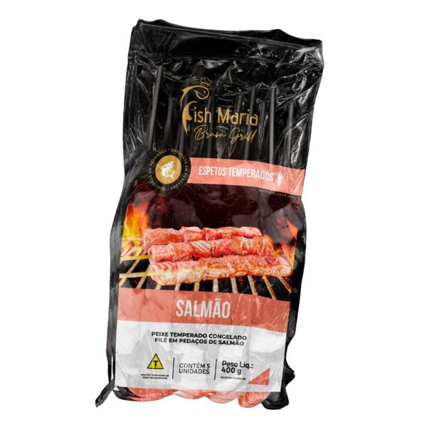 Espetinho De Salmao Fish Maria 400g