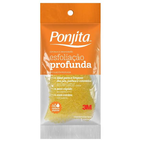 Esponja P/ Banho Ponjita 3m Esfoliante
