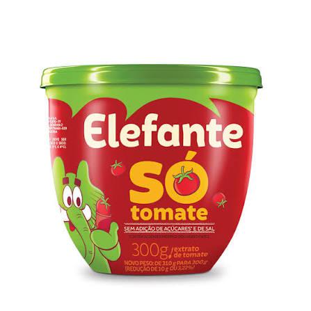 Extrato De Tomate Elefante S/Ad.Acuc/Sal 300g