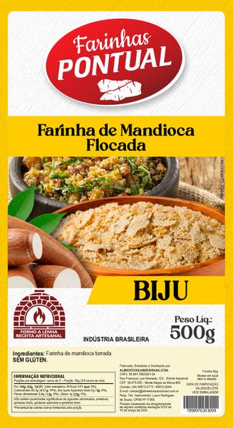 Farinha Mandioca Pontual Biju 500g