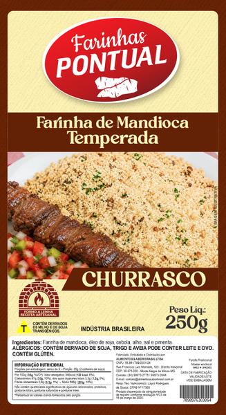 Farofa De Mandioca Pontual Churrasco 250g