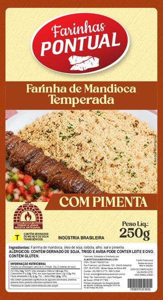 Farofa De Mandioca Pontual Tradic. C/Pim.250g