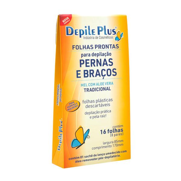 Folhas Prontas P/Dep.Depile Plus Pern/Br.Nat.16u