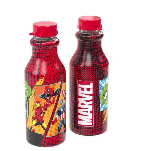 Garrafa Plasutil Retro Vingadores 500 Ml