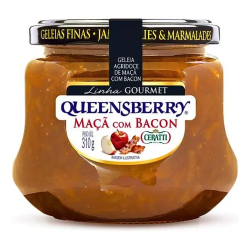 Geleia Queensberry Gourmet Maca/Bacon 310g