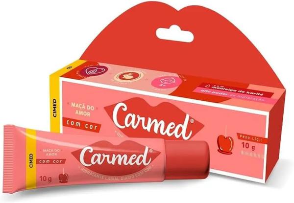 Hidratante Labial Carmed Maca Do Amor C/Cor 10g