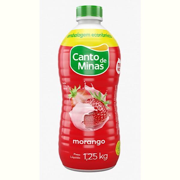 Iogurte Canto De Minas Morango Grf. 1250g