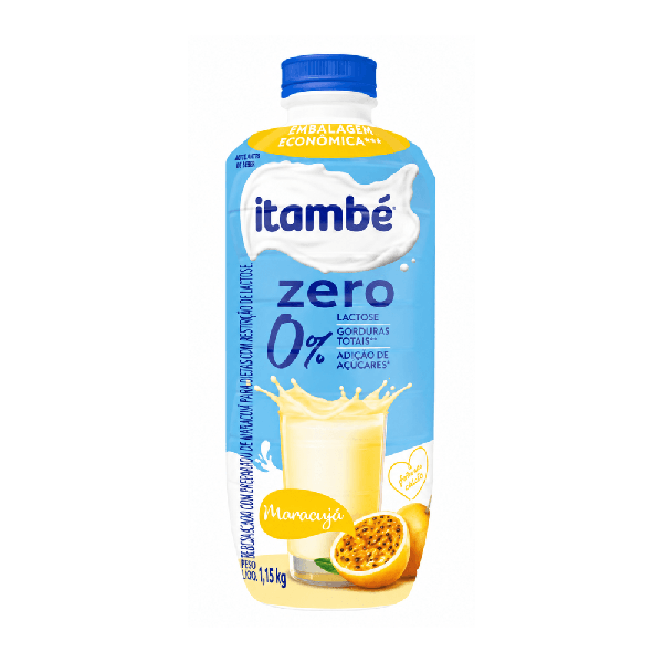Iogurte Itambe Maracuja Zero 1 150g Garrafao