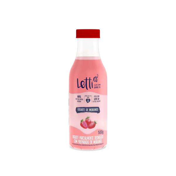Iogurte Letti Morango 500g