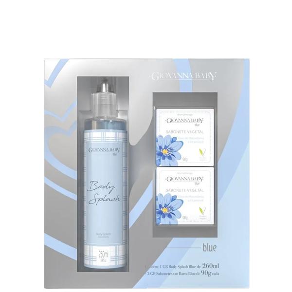 Kit Colonia Giovanna Baby Blue+2sabonete