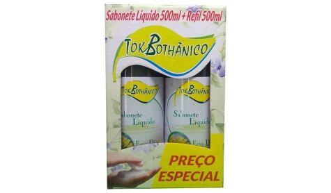 Kit Sabonete Liq+ref.Tok Bothanico Erv/D 500ml