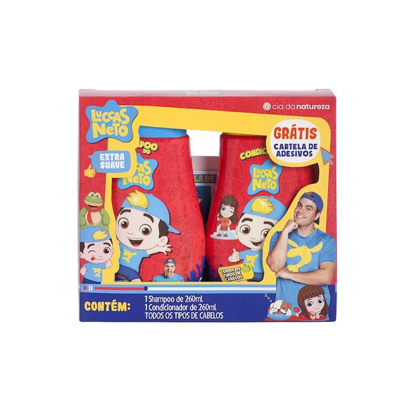 Kit Shampoo+cond. Luccas Neto Todos Tp Cab.520ml