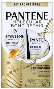 Kit Shampoo+cond.Pantene Molecular B/R.525ml